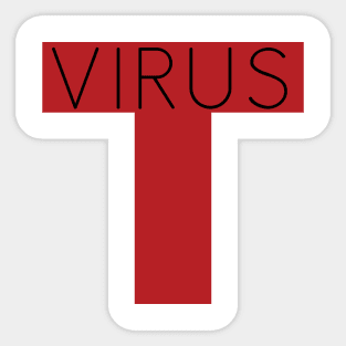 T Virus Sticker